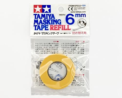 TAMIYA Masking-Tape Nachfüllpackung 6 mm 18m #87033 von TAMIYA