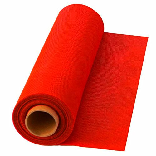 Tischdeckenrolle Vlies 25 m Breite 1,10 m rot von TAMLED