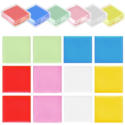 12 Stück Knetradiergummis Art Eraser, Bunt Radiergummis 4 x 3,5 cm, Weich Knetbar Radiergummis, Professionell Radiergummis zum Skizzieren, Radiergummi Dust-Free für Kinder Künstler Schüler von TANGHSE