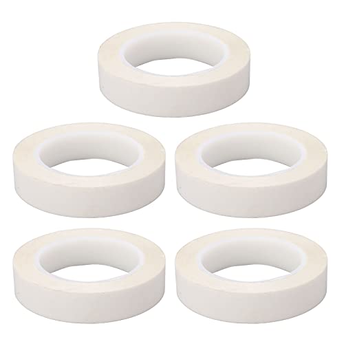 TANIQIACA 5pcs 0,05 mm PET -Isolationsklebeband, weißes Wärme elektrisches Klebeband für Motor- und elektronische Komponentenschutz, hohe Temperatur und Druck, gut, gut von TANIQIACA