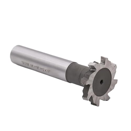 1 Stück T-Nutenfräser HSS-Schaftfräser, 10–40 mm Schnittdurchmesser Metall-Schaftfräser Fräser CNC-Fräswerkzeug(D12XH3) von TAOMENJS