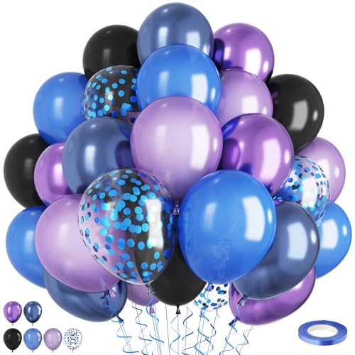 Schwarz-Lila-Blau-Ballon von TAOYE