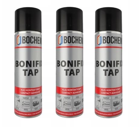 3 X TAPHICEROS Filz Sprühkleber Klebstoff Universal Adhesives Stark Flexible Verbidung, Schnell Haftend und Verdunstung, Leichte Verarbeitung Präzises Auftragen, Enthält kein DCM, 500ml (3) von TAPHICEROS