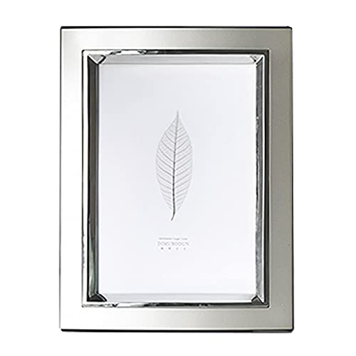 TATOS Phoframe Moderne und einfache Metallbildrahmen Great Gift Desktop Staffelei-Anzeige Bilder 3.5 × 5, 5 x 7 oder 8 × 10 Bilderrahmen(Champagne,3.5x5) von TATOS