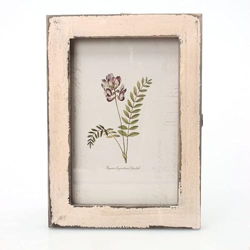 TATOS Phoframe Qualität Vintage Fotorahmen Wohnkultur Retro Holz Hochzeitspaar Empfehlungen Bilder Rahmen Geschenkverzierung mit 5 Farben Bilderrahmen(D) von TATOS