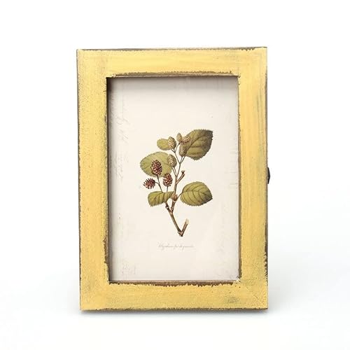 TATOS Phoframe Qualität Vintage Fotorahmen Wohnkultur Retro Holz Hochzeitspaar Empfehlungen Bilder Rahmen Geschenkverzierung mit 5 Farben Bilderrahmen(E) von TATOS