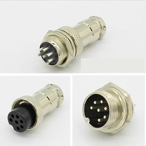 1set GX16 7 Pin Male &Female Diameter 16mm Wire Panel Connector L73 GX16 Circular Connector Socket von TBMRSKKN