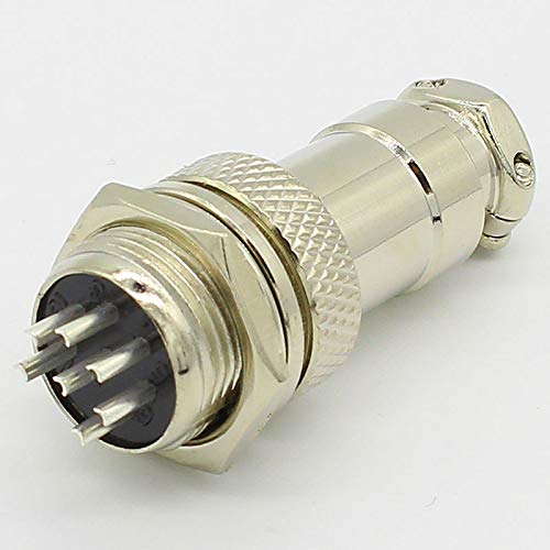 1set GX16 7 Pin Male & Female Diameter 16mm Wire Panel Connector L73 GX16 Circular Connector Socket von TBMRSKKN