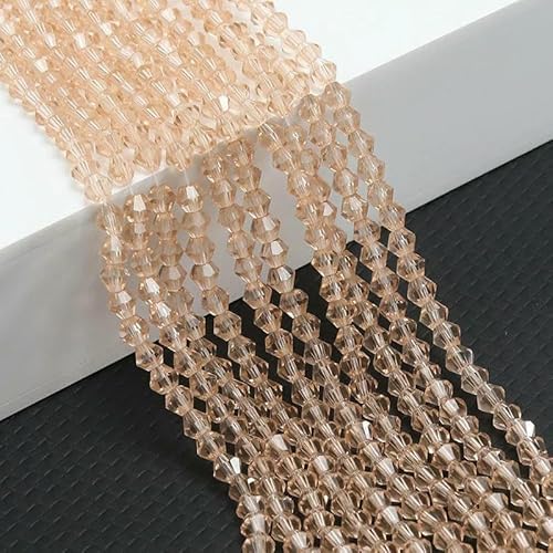10 Stränge Bicone-Kristallglasperlen, 4,0 mm facettierte Kristallperlen-Anhänger für DIY-Armbandringe, Schmuckherstellungsset, braun, 10 Stränge, 10 Stränge, 4,0 mm 10 Stränge Bicone-Kristallglasperlen, 4,0 mm facettierte Kristallperlen-Anhänger für DIY-Armbandringe, Schmuckherstellungsset, braun, 10 Stränge, 10 Stränge, 4,0 mm von TBSKUY