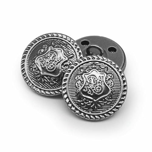 10 Stück/Los 15/18/20/23/25 mm Vintage Kupfer Metallknöpfe Kleidungsstück Mantel Nähzubehör Knöpfe für Kleidung Handwerk DIY-NO21-22mm 10 Stück/Los 15/18/20/23/25 mm Vintage Kupfer Metallknöpfe Kleidungsstück Mantel Nähzubehör Knöpfe für Kleidung Handwerk DIY-NO21-22mm von TBSKUY