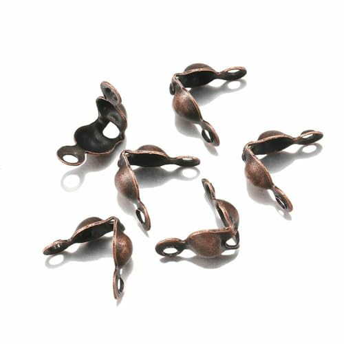 100–200 Stück Verbinderverschluss 4 x 7 mm Kugelkette Kalotte Endcrimps Perlen Verbinderkomponenten für DIY-Schmuckherstellung Zubehör-Rotkupfer-200 Stück 100–200 Stück Verbinderverschluss 4 x 7 mm Kugelkette Kalotte Endcrimps Perlen Verbinderkomponenten für DIY-Schmuckherstellung Zubehör-Rotkupfer-200 Stück von TBSKUY