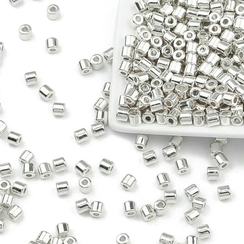 100–400 Stück goldfarbene Perlen, 4,0 mm, 6 mm, CCB, Würfel, Krone, Herz, Anhänger, Stern, Abstandshalter, lose Perlen für Liebesschmuck, Armbänder, DIY, S-CYL, 4,0 mm, Weiß K-400 Stück 100–400 Stück goldfarbene Perlen, 4,0 mm, 6 mm, CCB, Würfel, Krone, Herz, Anhänger, Stern, Abstandshalter, lose Perlen für Liebesschmuck, Armbänder, DIY, S-CYL, 4,0 mm, Weiß K-400 Stück von TBSKUY