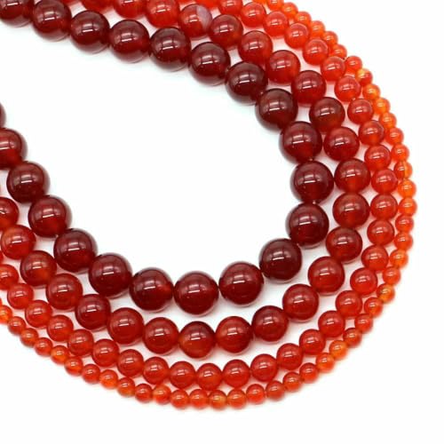 4/6/8/10 mm Tigerauge-Perlen, Naturstein, Heilkristall, Quarz, rund, lose Abstandsperlen für die Schmuckherstellung, DIY-Armband, Halskette – Roter Achat – 4,0 mm, 85–92 Stück 4/6/8/10 mm Tigerauge-Perlen, Naturstein, Heilkristall, Quarz, rund, lose Abstandsperlen für die Schmuckherstellung, DIY-Armband, Halskette – Roter Achat – 4,0 mm, 85–92 Stück von TBSKUY