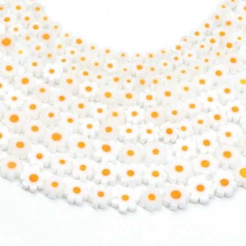 4–8 mm Blumen-Lampwork-Glasperlen, flache Abstandshalter, lose Perlen zur Schmuckherstellung, DIY-Armband, Basteln, handgefertigtes Zubehör, Stil 1–6 mm, ca. 55 Stück 4–8 mm Blumen-Lampwork-Glasperlen, flache Abstandshalter, lose Perlen zur Schmuckherstellung, DIY-Armband, Basteln, handgefertigtes Zubehör, Stil 1–6 mm, ca. 55 Stück von TBSKUY