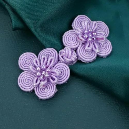 5 Paar Blumen-Chinesische Frosch-Verschlussknöpfe Knotenverschluss Nähen Handarbeit Basteln DIY Cheongsam Stoffknopf-10-30 65mm 5 Paar Blumen-Chinesische Frosch-Verschlussknöpfe Knotenverschluss Nähen Handarbeit Basteln DIY Cheongsam Stoffknopf-10-30 65mm von TBSKUY