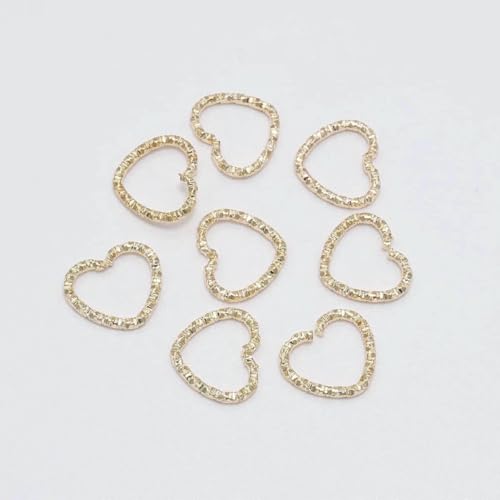 50–100 Stück/Los 8–20 mm runde Biegeringe, gedrehte offene Spaltringe, Biegeringe, Verbinder für DIY-Schmuckherstellung, Zubehör, KC Gold-Herz, 50 Stück, 1,5 x 15 mm 50–100 Stück/Los 8–20 mm runde Biegeringe, gedrehte offene Spaltringe, Biegeringe, Verbinder für DIY-Schmuckherstellung, Zubehör, KC Gold-Herz, 50 Stück, 1,5 x 15 mm von TBSKUY