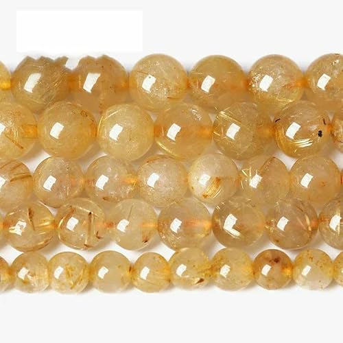 5A Qualität Naturstein Blaue Tigerauge Perlen Runde lose Perlen 6 8 10 12 mm für Schmuckherstellung DIY Bettelarmband 15" - Gold Rutilated-14,0 mm 27 bis 28 Stück 5A Qualität Naturstein Blaue Tigerauge Perlen Runde lose Perlen 6 8 10 12 mm für Schmuckherstellung DIY Bettelarmband 15" - Gold Rutilated-14,0 mm 27 bis 28 Stück von TBSKUY