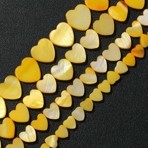 6–12 mm Herz, natürliche Muschelperlen, blau, grün, rot, gelb, lose Abstandsperlen, Anhänger für die Schmuckherstellung, DIY-Halsketten, Armbandzubehör, Nr. 9–10 mm, ca. 36 Stück 6–12 mm Herz, natürliche Muschelperlen, blau, grün, rot, gelb, lose Abstandsperlen, Anhänger für die Schmuckherstellung, DIY-Halsketten, Armbandzubehör, Nr. 9–10 mm, ca. 36 Stück von TBSKUY
