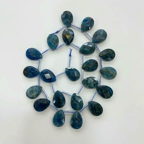 Natürlicher Labradorit, Rosenquarz, Lapislazuli, 13 x 18 mm, facettierte Tropfenform, lose Perlen zum Selbermachen für Halsketten, Ohrringe, Anhänger, Schmuckherstellung, A von TBSKUY