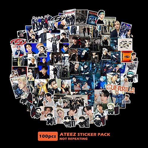 ATEEZ Aufkleber ATEEZ THE WORLD EP.1 MOVEMENT Album Sticker Pack ATEEZ Aufkleber für Fans von TBTL