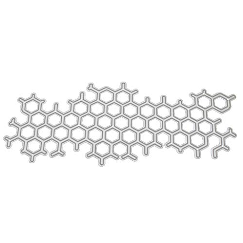 TDZTMNDNB Metall-Stanzformen, Spitzen-Stanzschablone, Karbonstahl, Prägeschablone, Stanzform für Kartenherstellung, Fotoalbum, Dekoration von TDZTMNDNB