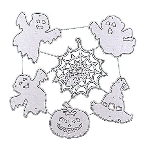 TDZTMNDNB Stanzschablone Halloween-Kürbis,Prägeschablonen Stanzformen Schablonen für Scrapbooking, Fotopapier, Karten,DIY Herstellung Das Erntedankfest Ostern Geburtstag Neujahrsgeschenk von TDZTMNDNB