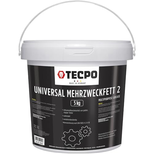 TECPO Mehrzweckfett 5 KG Eimer Schmierfett Lagerfett Universal Lithium Fett TECPO Mehrzweckfett 5 KG Eimer Schmierfett Lagerfett Universal Lithium Fett von TECPO