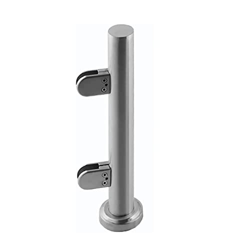 TECTECHT Clip-Klemme Glasgeländer-Hardware Glasgeländer-Balustradenpfosten für Deck-Handlauf-Treppen-Landungs-Baluster von TECTECHT