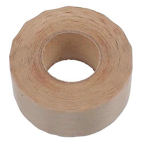 TEHAUX 1 Rolle Fotorahmen Versandband für Pakete braunes Packband Kraft verpackungsmaterial packing tape Multifunktions-Verpackungsklebeband Verpackung mit braunem Klebeband von TEHAUX