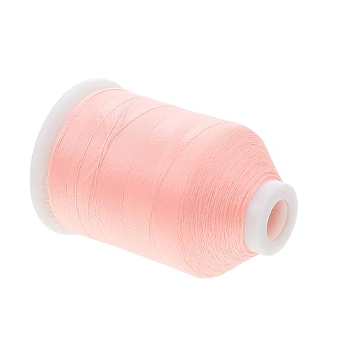 TEHAUX 1 Rolle Leuchtendes Stickgarn Baumwollgarn Nähgarn Selber Machen Faden Professionelles Nähgarn Stickzubehör Stickgarn Für Kleidung Praktisches Nähgarn Nähzubehör Rosa Polyester von TEHAUX