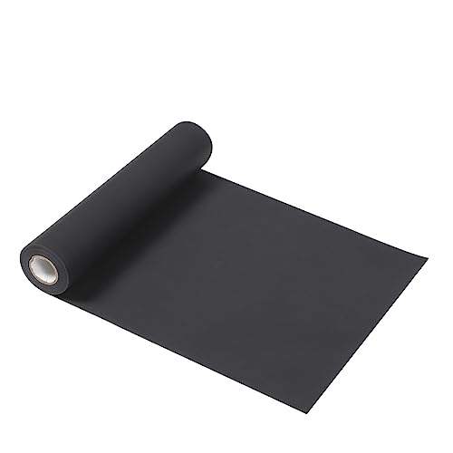 TEHAUX 1 Rolle Rolle aus Kraftpapier Packpapier vorlegen backblech papier Geschenkpapier für Floristen Dekor buchverpackung kreativpapier Strauß Packpapier Kraftpapier einwickeln Black von TEHAUX