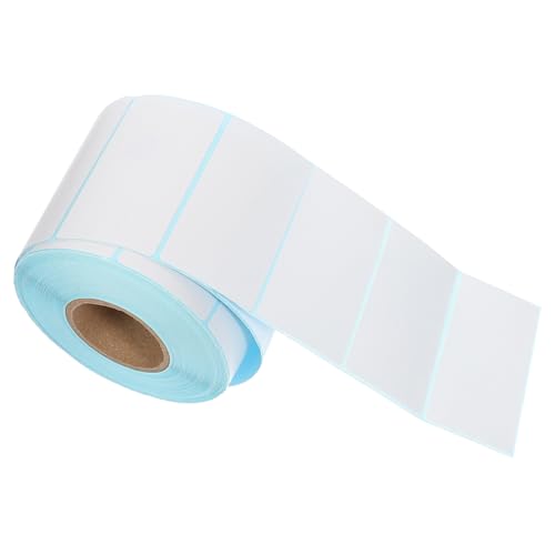 TEHAUX 1 Rolle Thermoetiketten 80x40mm Selbstklebende Etiketten Für Versand Und Druck Pro Rolle Ideale ösung Für Kleine Unternehmen Versandetiketten Und Adressetiketten von TEHAUX