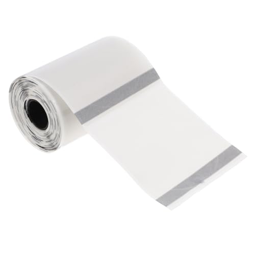 TEHAUX 1 Rolle Thermoetikettenpapier Transparente Etiketten Klares Papier Selbstklebendes Etikett Klebstoff Mailer Aufkleberpapier Aufkleber Für Umschlagetiketten Versand Thermopapier von TEHAUX