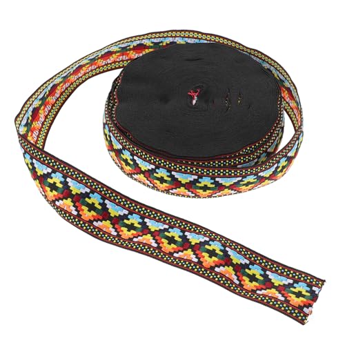 TEHAUX 1 Rolle Verpackungsband Jacquardband Nähen Satinband Hochzeit Stoff Blumen- Mehrzweckband Dekorative Diy-requisite Kreatives Band Bastelband Machen Dekoratives Band Diy-bastelband TEHAUX 1 Rolle Verpackungsband Jacquardband Nähen Satinband Hochzeit Stoff Blumen- Mehrzweckband Dekorative Diy-requisite Kreatives Band Bastelband Machen Dekoratives Band Diy-bastelband von TEHAUX