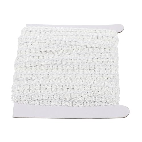 TEHAUX 1 Rolle Vorhangbesatzband Aus Polyester Dekoratives Geflecht Für Gardinen Vielseitig Einsetzbar Raffhalter Oder Bekleidungskante Ideal Für DIY Projekte Und Home Decor von TEHAUX