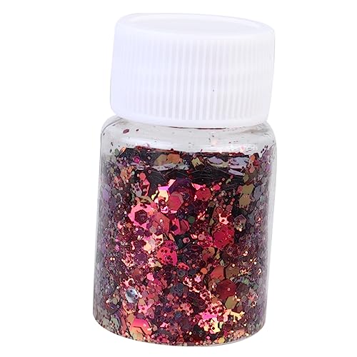 TEHAUX 1 Satz DIY-Material kunststoffperlen bastelmaterial bastel material Charms für Nagelzubehör Materialbeutel selber machen handgefertigte Accessoires Beutel aus Epoxidmaterial Rosa von TEHAUX