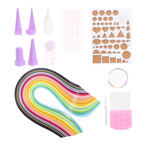 TEHAUX 1 Set Papier Quilling Kit Papier Quilling DIY Werkzeuge Papier Quilling Handwerksbedarf von TEHAUX