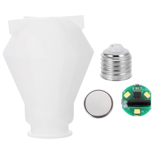 TEHAUX 1 Set Silikonform Für Lichtbirnen DIY Gießform Für Epoxidharz Ideal Zum Basteln Von Dekorativen Lichtbirnen Hochwertige Silikonmoulds Für Kreative Projekte von TEHAUX