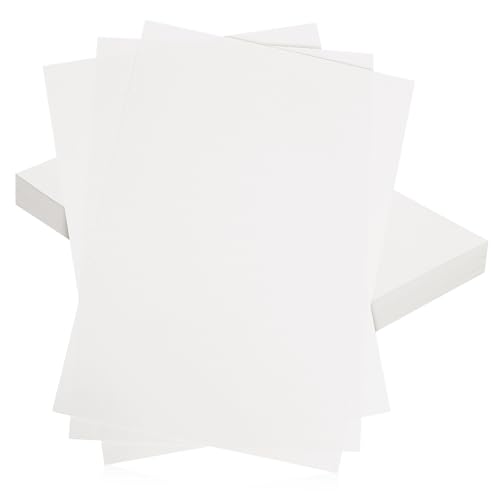 TEHAUX 100 Blatt Druckerpapier A4-Kartonpapier leeres Blatt Küchenpapier doppelt Dokumentenmappen druckbar Computerpapier zum Drucken A4-Papier leeres Druckpapier reiner Holzstoff Beige von TEHAUX