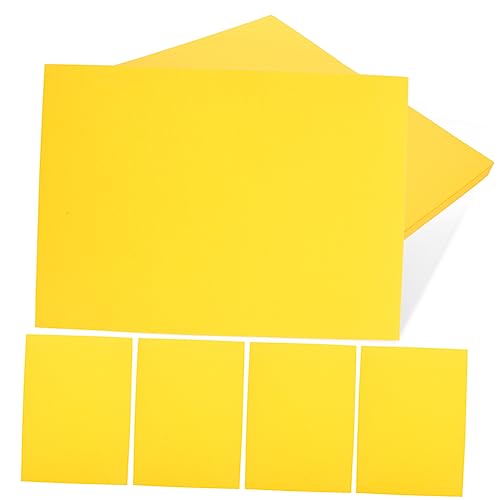 TEHAUX 100 Blatt Farbiges A4 Papier Mehrfarbiges Konstruktionsdruckerpapier Bastelpapier Schreibpapier Farbiges Papier Packpapier Origamipapier Goldpapier Pastell Konstruktionspapier von TEHAUX