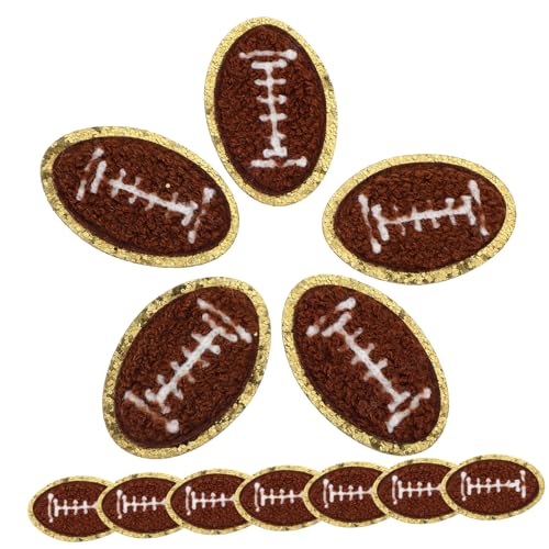 TEHAUX 12 Stück Kleidungsflecken für den täglichen Gebrauch Patch selbstklebende Hutaufnäher Spiel bastelzubehör bügelbild Aufnäher für Sportbälle dekorative Sportball-Aufnäher Polyester TEHAUX 12 Stück Kleidungsflecken für den täglichen Gebrauch Patch selbstklebende Hutaufnäher Spiel bastelzubehör bügelbild Aufnäher für Sportbälle dekorative Sportball-Aufnäher Polyester von TEHAUX
