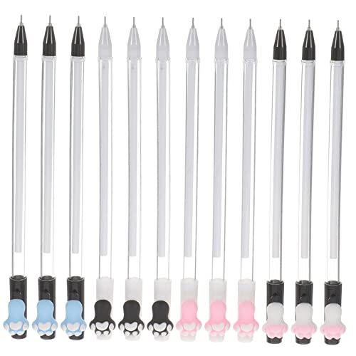 TEHAUX 12St Katzenkrallen-Gelstift katze kugelschreiber Gelstifte für Kinder Scrapbooking-Gelstifte lustiger Gel-Tintenstift sign pen gel pen black Briefpapier Büro Stift pp von TEHAUX