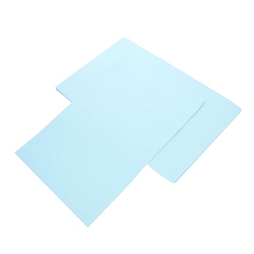 TEHAUX 15st Umschlagverpackungsbeutel Dateien Zellophanbeutel Füllung Post Ordner Taschen Versandtasche Faltbar Mailer Recycelbar Versiegelung Gepolstert Dokumentieren Papier Sky-blue von TEHAUX