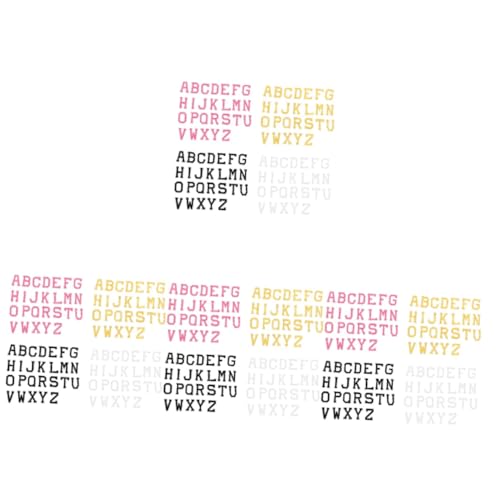TEHAUX 16 Sätze Buchstaben-Patch Stoff Reparatur bestickt Stickereiflecken Briefe Name Aufbügelapplikationen für Kleidung gestickte Patches zum Aufbügeln Polyesterfaden TEHAUX 16 Sätze Buchstaben-Patch Stoff Reparatur bestickt Stickereiflecken Briefe Name Aufbügelapplikationen für Kleidung gestickte Patches zum Aufbügeln Polyesterfaden von TEHAUX