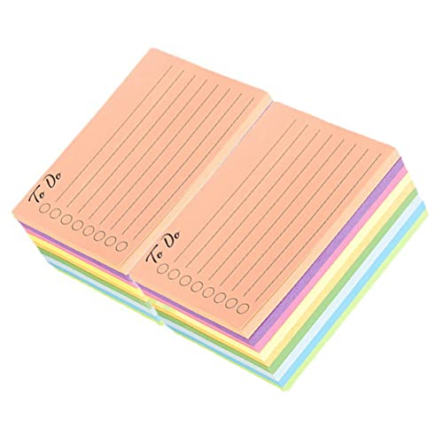 TEHAUX 18pcs Selbstklebende Memo-pads Studenten Notizbilder Tragbare Kleine Memo-pads To-do List Pads von TEHAUX