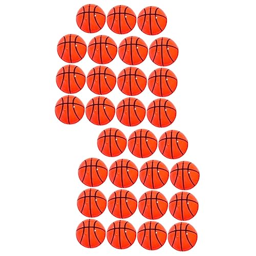 TEHAUX 2 Sätze Bleistiftspitzer in Basketballform Kleine Manuelle Entzückender Bleistiftspitzer Wiederverwendbare Bleistiftspitzer Buntstifte Für Kinder Orange Abs 15 Stück * 2 von TEHAUX