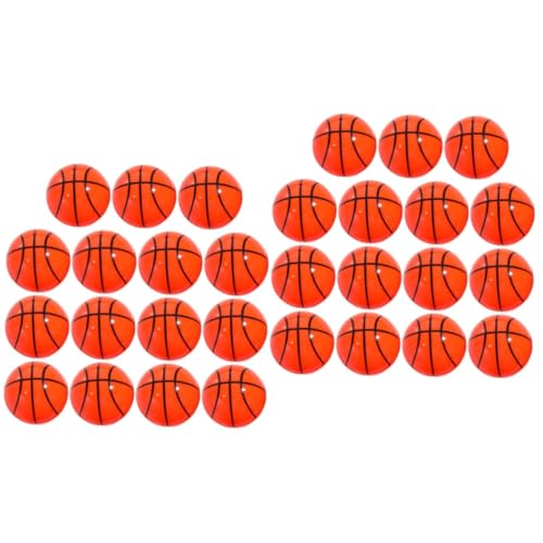 TEHAUX 2 Sätze Bleistiftspitzer in Basketballform Wiederverwendbare Bleistiftspitzer Kinderbasketball Handspitzer Für Kinder Kleine Bleistiftspitzer Orange Metall 15 Stück * 2 von TEHAUX