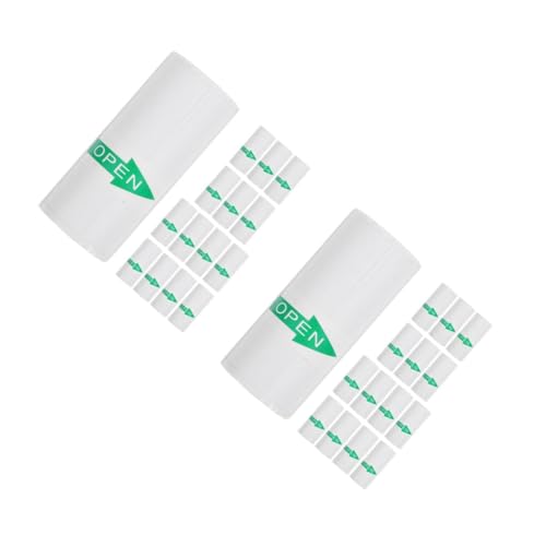 TEHAUX 2 Sätze Mini-druckpapier Aufkleber Für Namensschilder Briefumschlagdrucker Etikettenpapier Druckeretiketten Etikettenaufkleber Bedruckbar Selbstklebendes Papier Weiß 15 Stück * 2 von TEHAUX