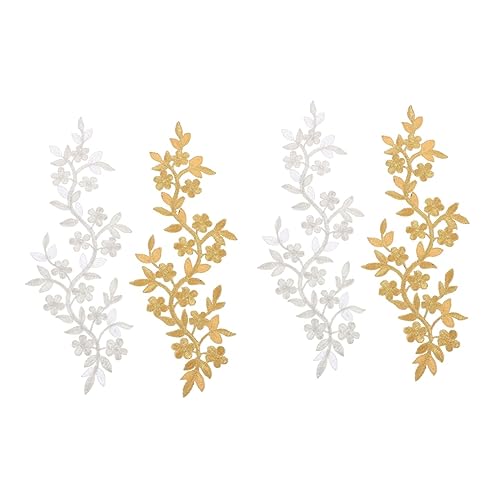 TEHAUX 2 Sätze Weinrebe Dekorative Blumen Stoffreparaturflicken Patch Bestickt Name Flecken Kleidung Blumen- Nähen Kleideraufnäher Stickgarn Polyester 2 Stück * 2 TEHAUX 2 Sätze Weinrebe Dekorative Blumen Stoffreparaturflicken Patch Bestickt Name Flecken Kleidung Blumen- Nähen Kleideraufnäher Stickgarn Polyester 2 Stück * 2 von TEHAUX