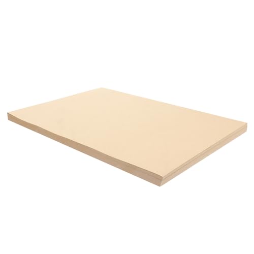 TEHAUX 200 Blatt A4 Kraftpapier antikes Schreibpapier Pappe Kraftpapier antikes Kraftpapier notizpapier brief Packpapier 4k leeres Kraftpapier schreibwaren altes Schreibpapier Briefpapier von TEHAUX